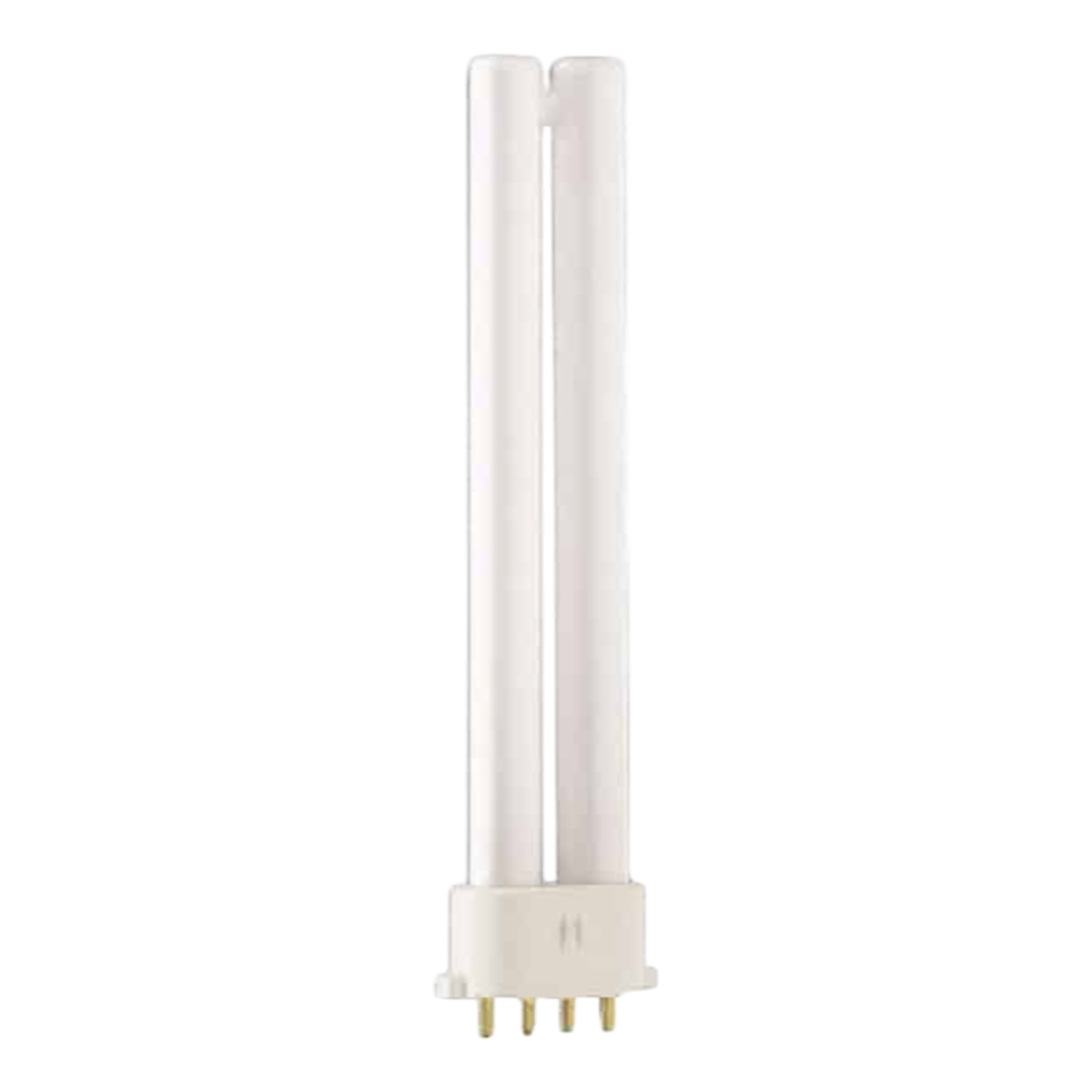 9W 2G7 4-Pin Compact Fluorescent Twin Tube Bulb in Cool White