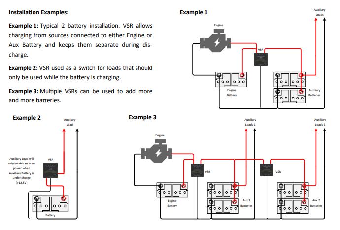 Merlin Equipment M-Power Voltage Sense 140amp Intelligent Relay 12v | ThomasTouring.co.uk