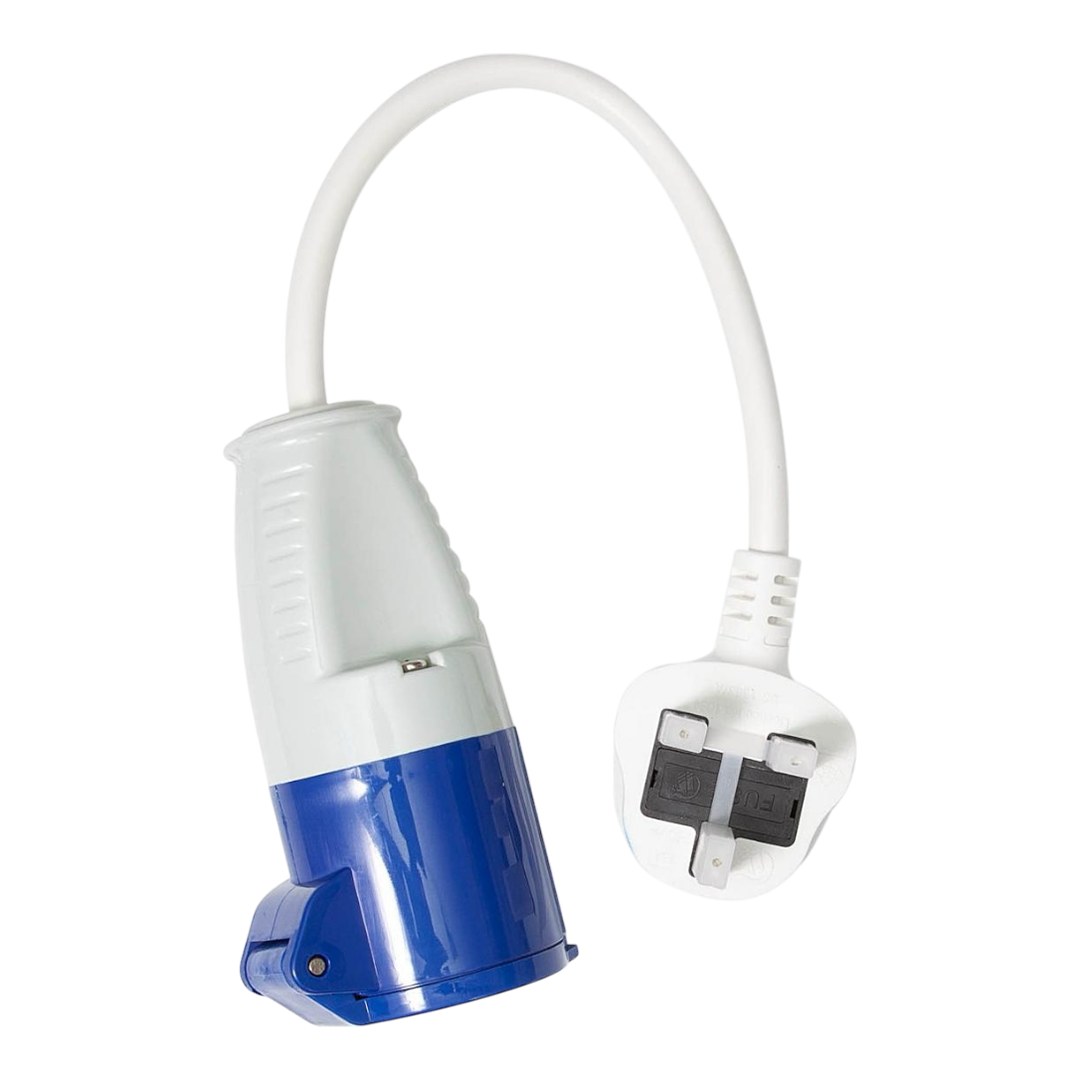 Vechline mains hook-up adaptor UK plug 230V for caravans and motorhomes