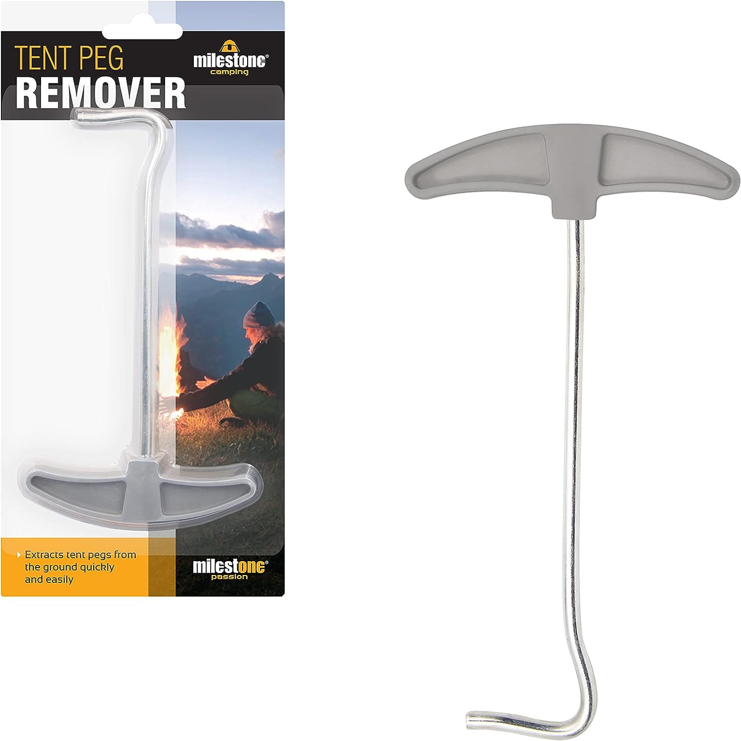 Milestone Camping Tent Peg Remover Puller | 5025301204105 | ThomasTouring.co.uk