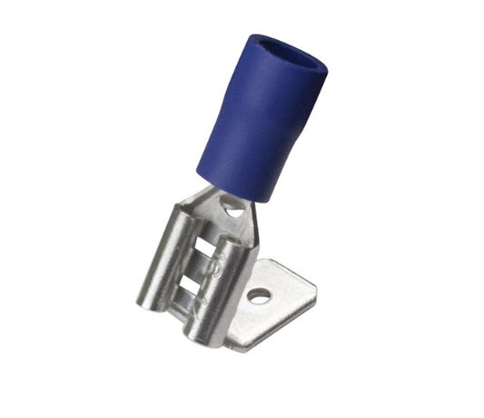 W4 6.35mm Piggy Back Terminal Blue