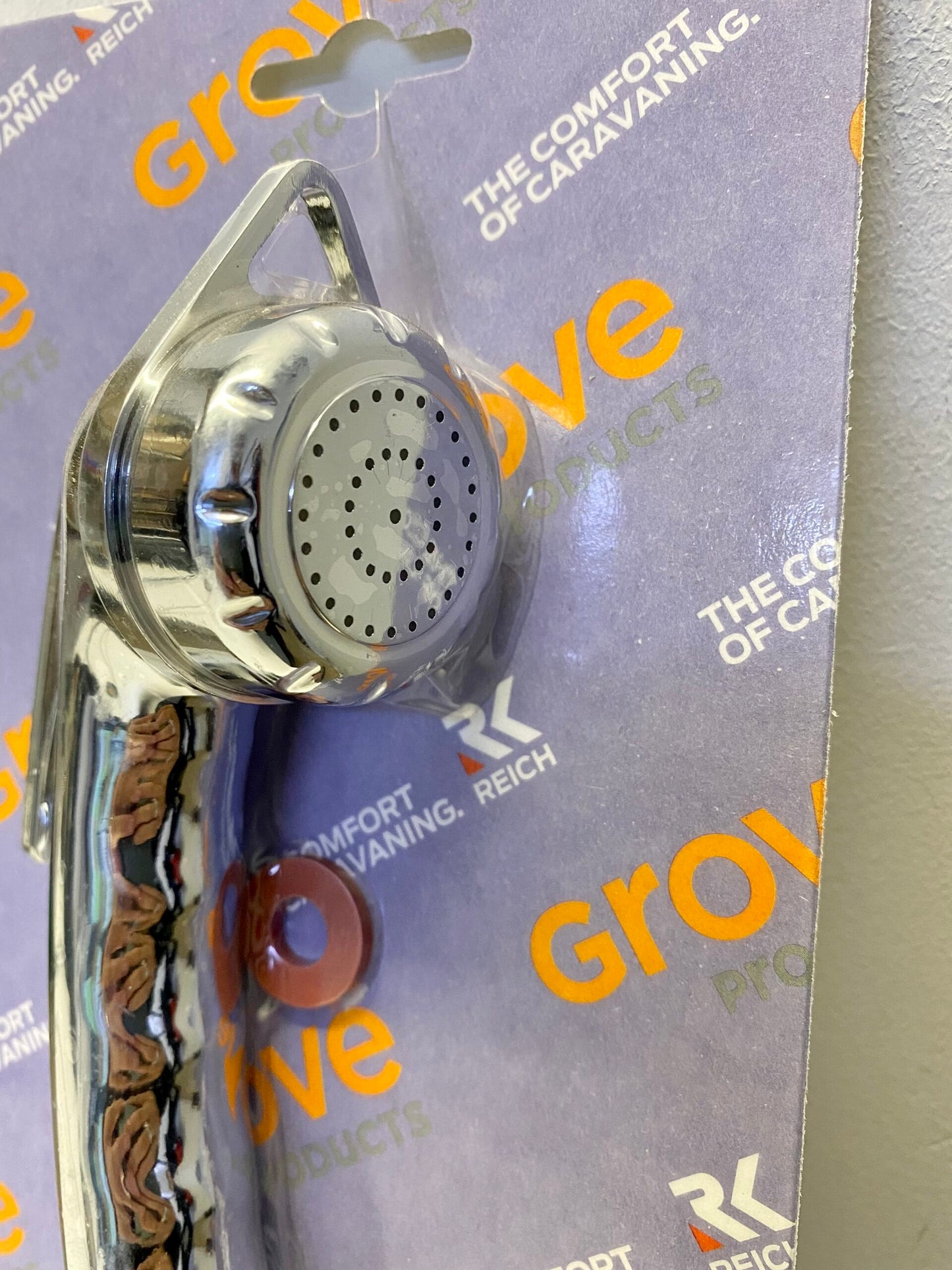 Charisma Lever Shower Head in Chrome