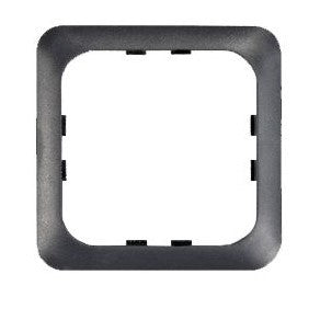 C-Line 1 Way Face Plate Rounded - Dark Grey