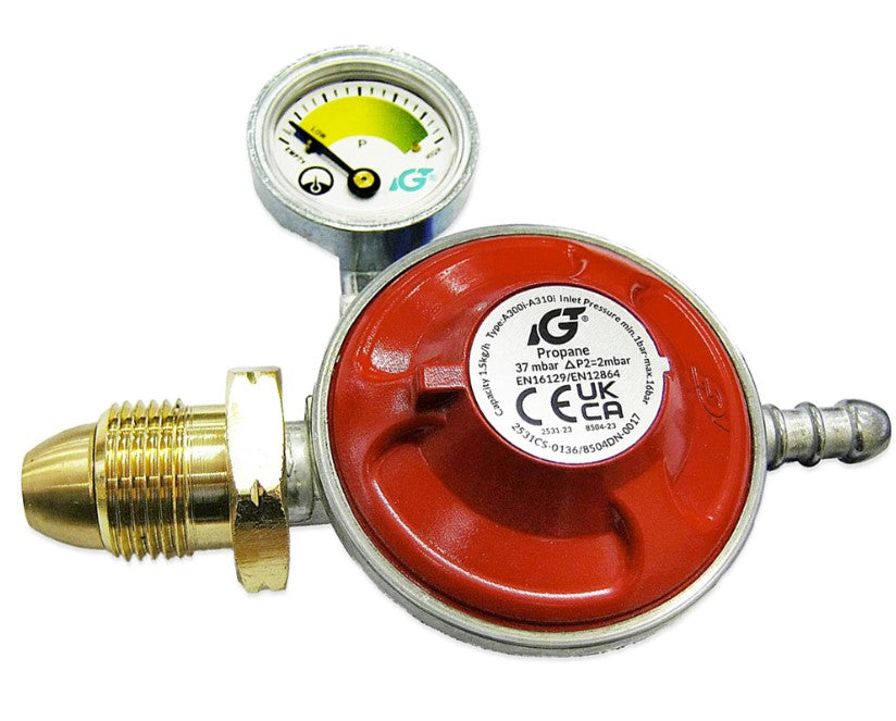 Propane Regulator With Gauge