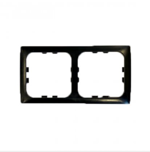 CS Range 2 Way Face Plate Black