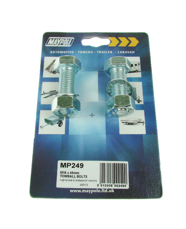 MP249 M16x45mm High Tensile (8.8) Nuts & Bolts Pair