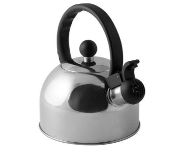 Via Mondo Gas Hob Kettle - Silver