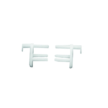 Shop "2 x Blind End Clips - White" for sale UK online 